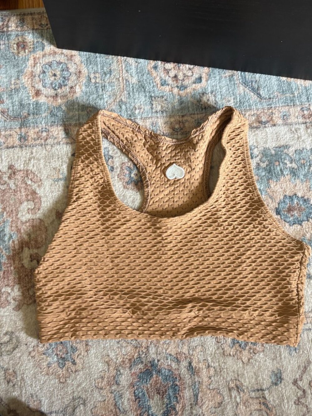 Booty by Brabants Cropped Caramel Tank